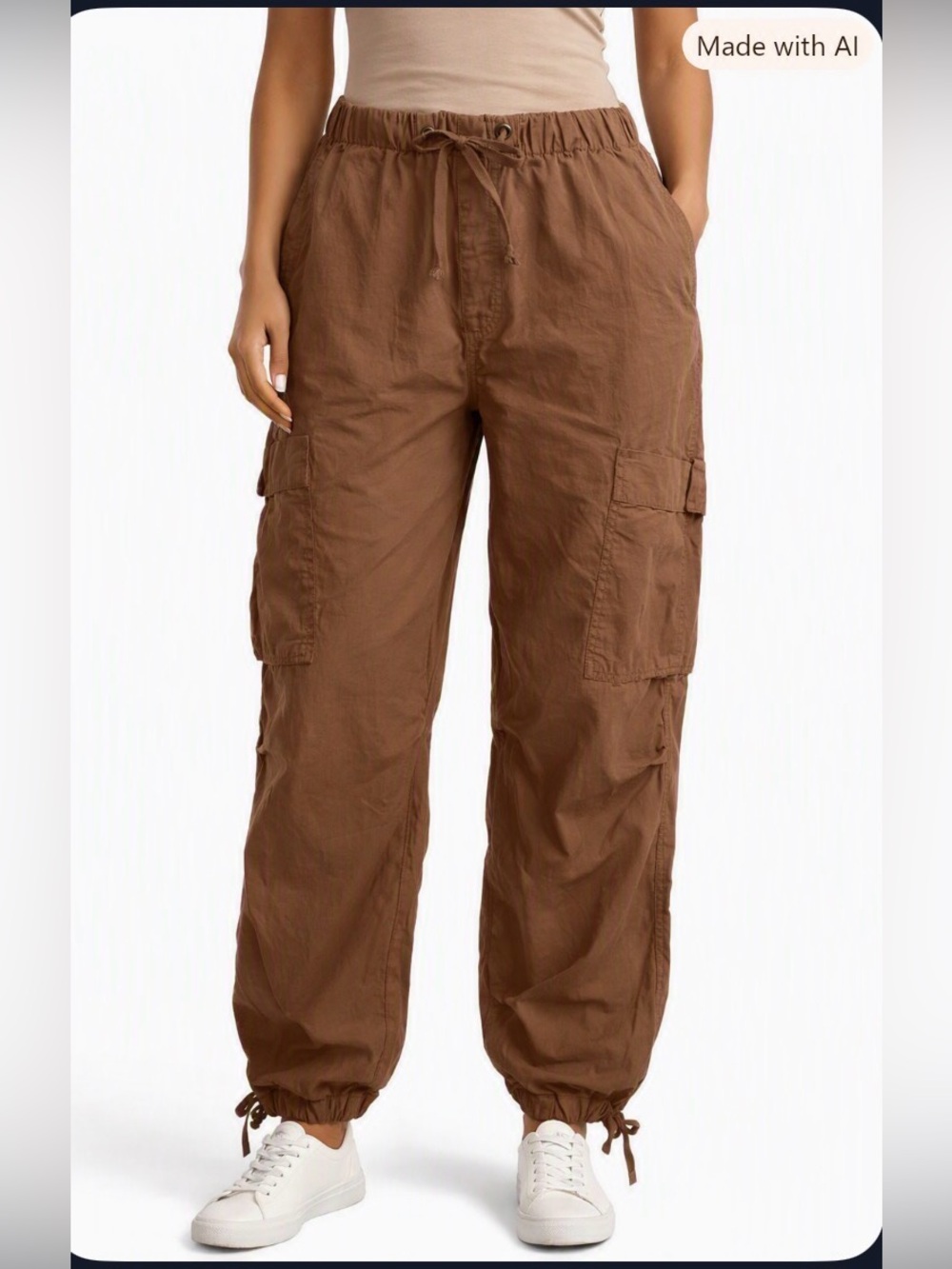 Aeropostale Women's Cargo Drawstring Pants